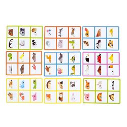 GamesDealer / Juego de mesa “Smart Lotto. Mitades: animales divertidos "