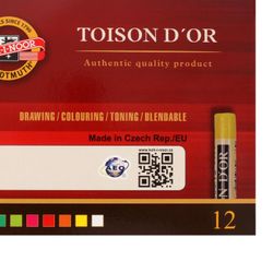 Koh-I-Noor / Dry pastel, 12 colors