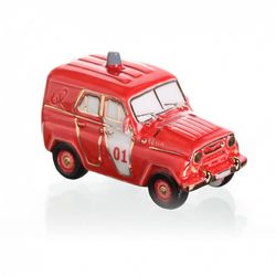 Фарфоровая мануфактура / Christmas tree toy "UAZ fire"