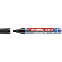 EDDING / Edding / Cap-off Marker, Whiteboard, Round Tip, 1.5-3mm Black