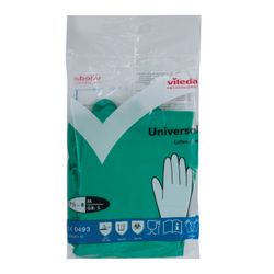 VILEDA / Nitrile household gloves, universal, antiallergenic, size M (medium), green