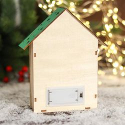 Зимнее волшебство / Figurine New Year's light "Winter in gifts"