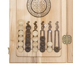 GamesDealer / Incrustation Backgammon "Modèle arménien 1", Mkhitaryan