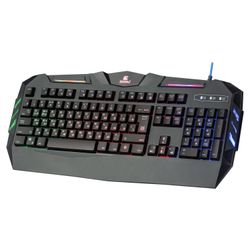 DEFENDER / Werewolf GK-120DL Wired Gaming Keyboard, USB, 104 Keys, Backlit, Black