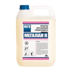 Means for removing traces of cement 5 l, MEGALAN K