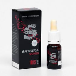 Сашель / Sakura drops women, female aphrodisiac, 10 ml