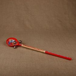 Мастерская Сереброва / Long spoon with bells