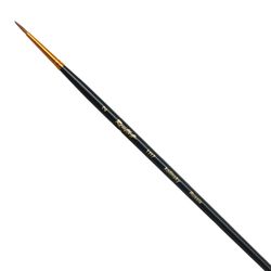Art brush ROUBLOFF (Rublev) columns, round, No. 2, long handle