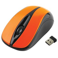 GEMBIRD / Wireless mouse MUSW-325, 2 buttons + 1 wheel-button, optical, orange