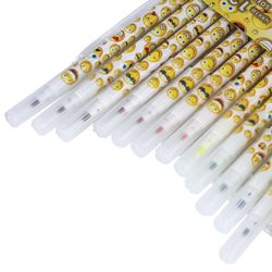 Sharpeners BRAUBERG "Smileys", 12 colours, ventilated cap, body with printing, plastic packaging, extended life