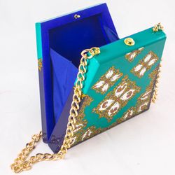 Золотая Хохлома / Trapezium bag