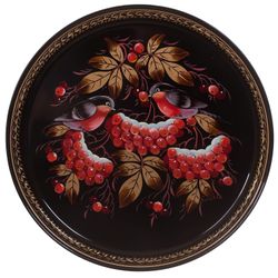 Жостово / Tray, author Khitrova O. 30 cm