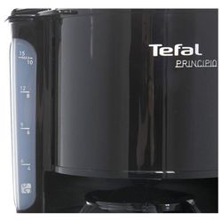 Coffee maker drip TEFAL CM261838, 1000 w, volume 1.25 liters, plastic, black