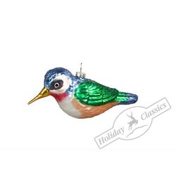 Holiday Classics / Christmas toy "Hummingbird. Fire topaz"