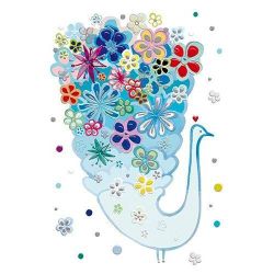 TURNOWSKY / Postcard "Peacock"
