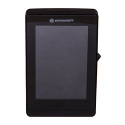 BRESSER weather station Temeo H Life, temperature sensor, hygrometer, clock, alarm, calendar, black