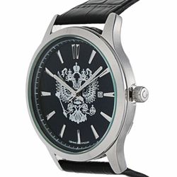 Слава / Slava / Reloj de pulsera Logotipo "Retro" Escudo de armas de la Federación de Rusia 1361610 / 300-2414