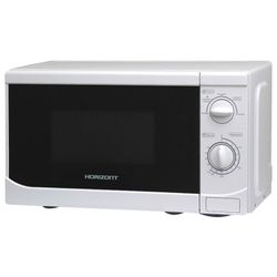 HORIZONT 20MW700-1378B microwave oven, 20 litre volume, 700 watt power, mechanical control, white
