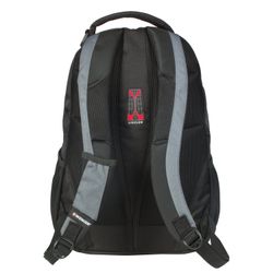 WENGER backpack, universal, black, grey inserts, 22 l, 32х15х46 cm