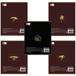 BRAUBERG / Notebook A5, 48 sh., Cage, foil stamping, GOLD STYLE / 10 pcs.