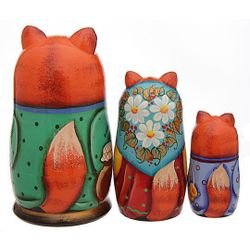 La matrioshka de autor "Hospitalarias de los gatos"