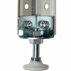 Metal BRABIX "MS Plus-200/30-5" (in 2000-s1000/g300mm), 5 shelves, adjustable supports