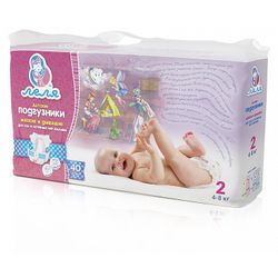 Diapers "Lelya No. 2," 40 pcs