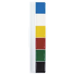 Paint watercolor ONLANDIA "JOLLY BEE" honey, 6 colors, CLASSIC, cardboard