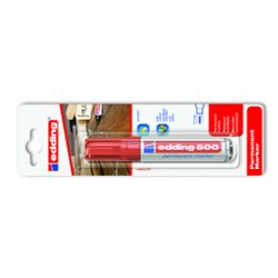 EDDING / Chỉnh sửa / Điểm đánh dấu vĩnh viễn, ngòi vát, 2-7 mm, vỉ Đỏ