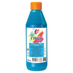 BEAM / Gouache art 1 pc. "Classic", 500 ml, blue, plastic bottle, dispenser