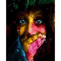 Опт-картина / Painting by numbers 40x50 Bright silence