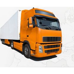 Transportation of goods by curtainsider vans
