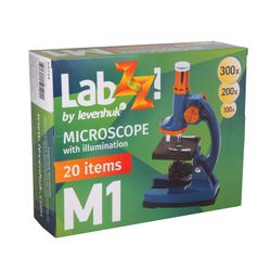 LEVENHUK / LabZZ M1 children's microscope, 100-300x, monocular, 3 objectives