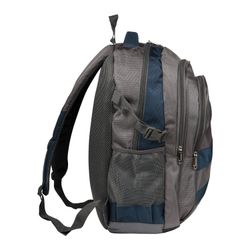 Рюкзак BRAUBERG "MainStream 2", 35 л, размер 45х32х19 см, ткань, серо-синий