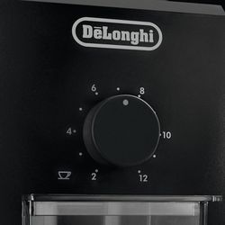 DELONGHI KG 79, 110 W, volume 120 g, 12 degrees of grinding, black