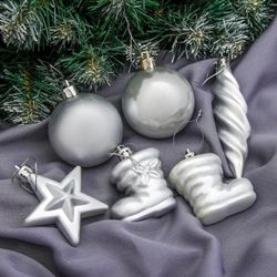 Зимнее волшебство / Jewelry set "Gloss with boots", 32 pcs