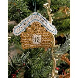 Souvenir "Christmas toy" handmade lace