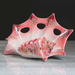 Керамика ручной работы / Table vase "Shell" 18 cm