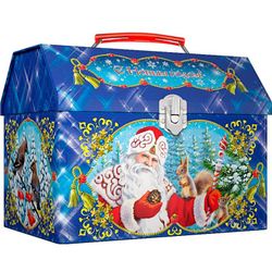 New Year's gift Chest "Visiting the Fairy Tale", a set of sweets 900g.