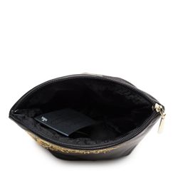 Торжокские золотошвеи / Leather cosmetic bag "Music"