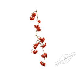 Holiday Classics / Garland "Red Primula", 140 cm, 6 pieces