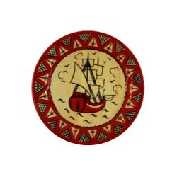 Беломорские узоры / Tấm gỗ "Tàu" 11 cm