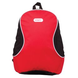 Backpack STAFF "College FLASH", universal, red, 40х30х16 cm