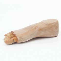 Mannequin d'art BRAUBERG ART CLASSIC "Foot", longueur 25 cm, homme droit, bois