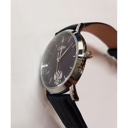 Слава / Đồng hồ Slava / "Premier" dành cho nam có logo Quốc huy Liên bang Nga 1121785 / 300-2035