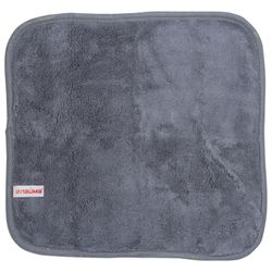 ЛАЙМА / Universal double-sided napkin, dense microfiber (plush), 35x35 cm, yellow / gray