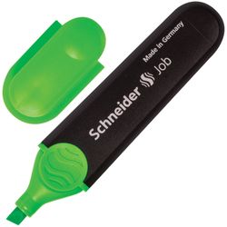Highlighter SCHNEIDER (Germany) "Job", GREEN, 1-5 mm line