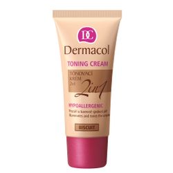 Hypoallergenic concealer 2in1 tone BISCUIT , Dermacol TONING CREAM