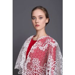 Lace drape "the Sun radiant"