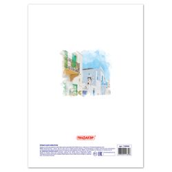 Watercolor folder A4, 20 sheets, 180 g / m2, PIFAGOR, 210x297 mm, GOST 7277-77
